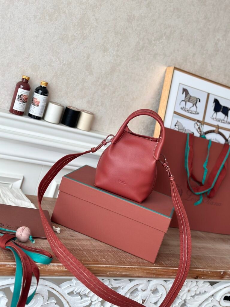 Loro Piana Bale Mini Bucket Bag 9 Colors Premium Calfskin Crossbody Handbag – Image 3 Loro Piana Bale Mini Bucket Bag 9 Colors Premium Calfskin Crossbody Handbag – Image 3