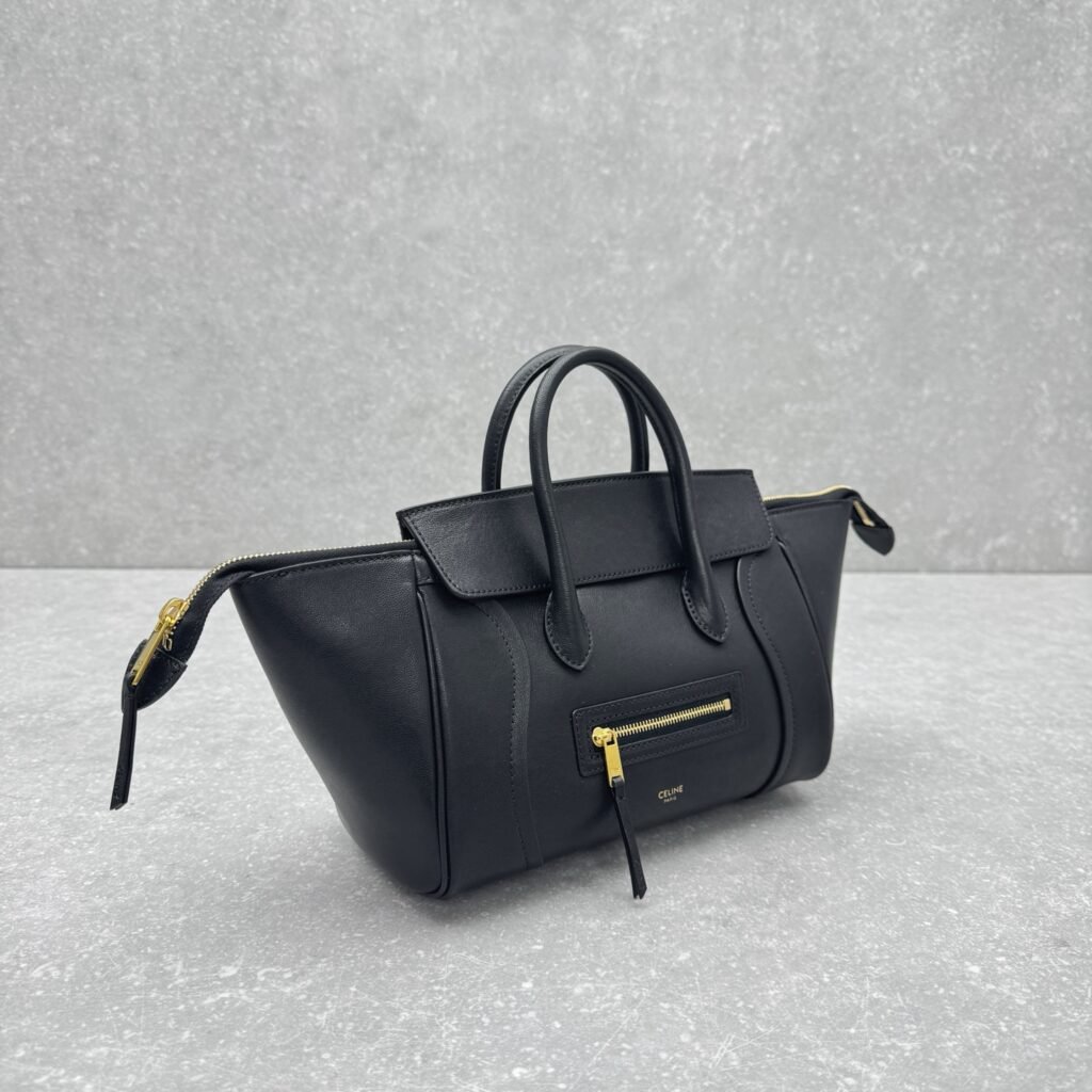 CELINE Paris New Luggage Bag 37cm Modern Revival of the Iconic Smile Bag – Image 5