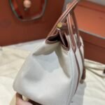 Loro Piana Loom L32 Bag 33cm Designer Canvas & Leather Tote Handbag Work & Travel Satchel with Detachable Pouch