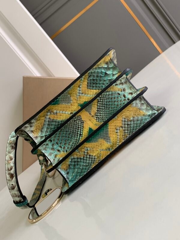 13 BVLGARI Serpenti Forever Luxury Python Leather Handbag 18cm Exclusive Multi-Color Exotic Shoulder Bag with Iconic Jewel Snakehead Closure