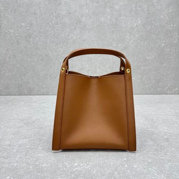 15 CELINE Cubo Medium Bucket Bag 23cm Triomphe Canvas & Calfskin Handbag with Crossbody Strap & Large Capacity