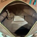 Loro Piana Needle Bag 31cm/39cm Canvas and Leather Minimalist Designer Crossbody Handbag for Daily Use
