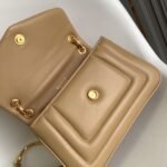 BVLGARI Serpenti Reverse Small Shoulder Bag 22.5cm Quilted Metropolitan Calf Leather Crossbody Chain Bag with Magnetic Snakehead Closure BVLGARI Serpenti Reverse Small Shoulder Bag 22.5cm Quilted Metropolitan Calf Leather Crossbody Chain Bag with Magnetic Snakehead Closure