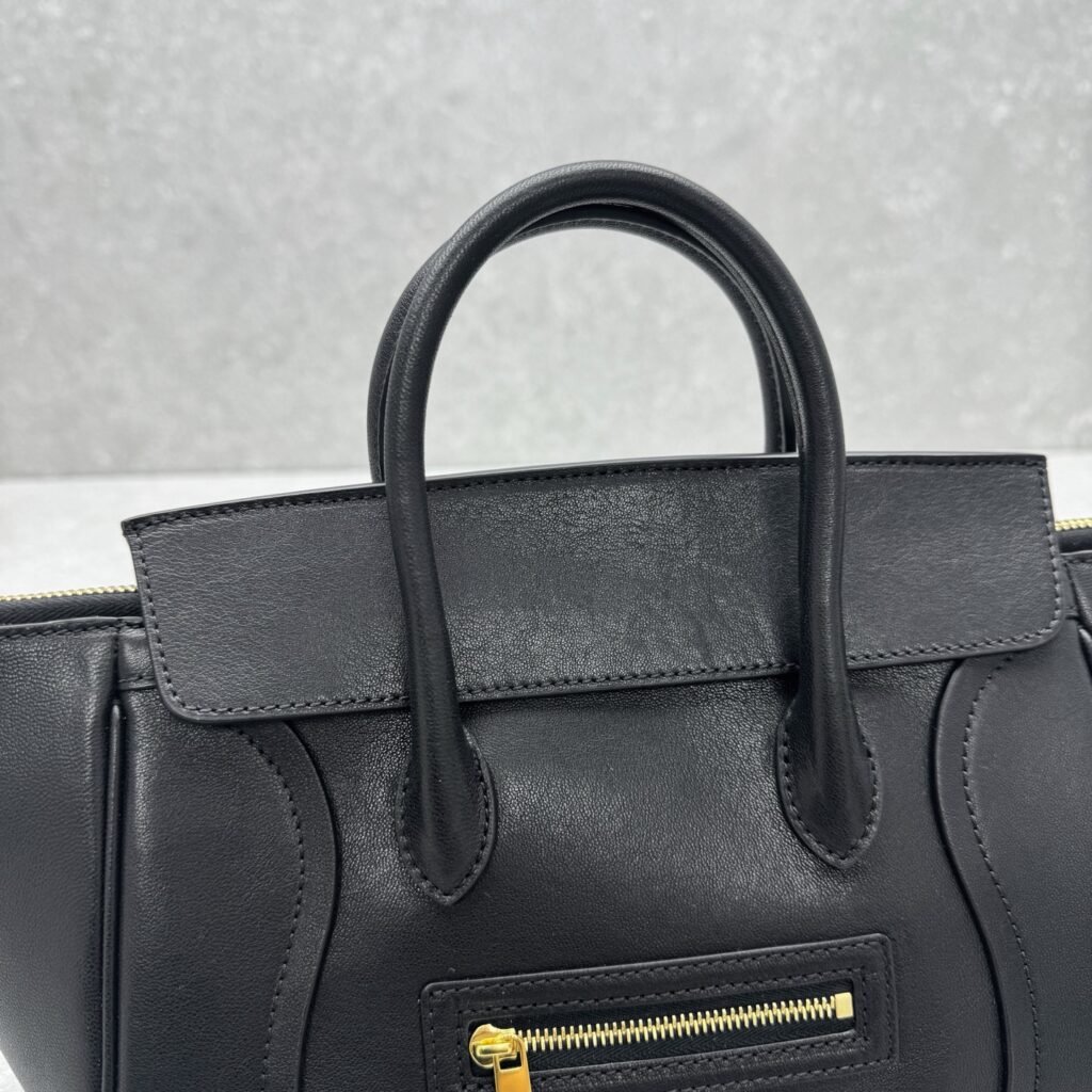CELINE Paris New Luggage Bag 37cm Modern Revival of the Iconic Smile Bag &ndash; Image 9