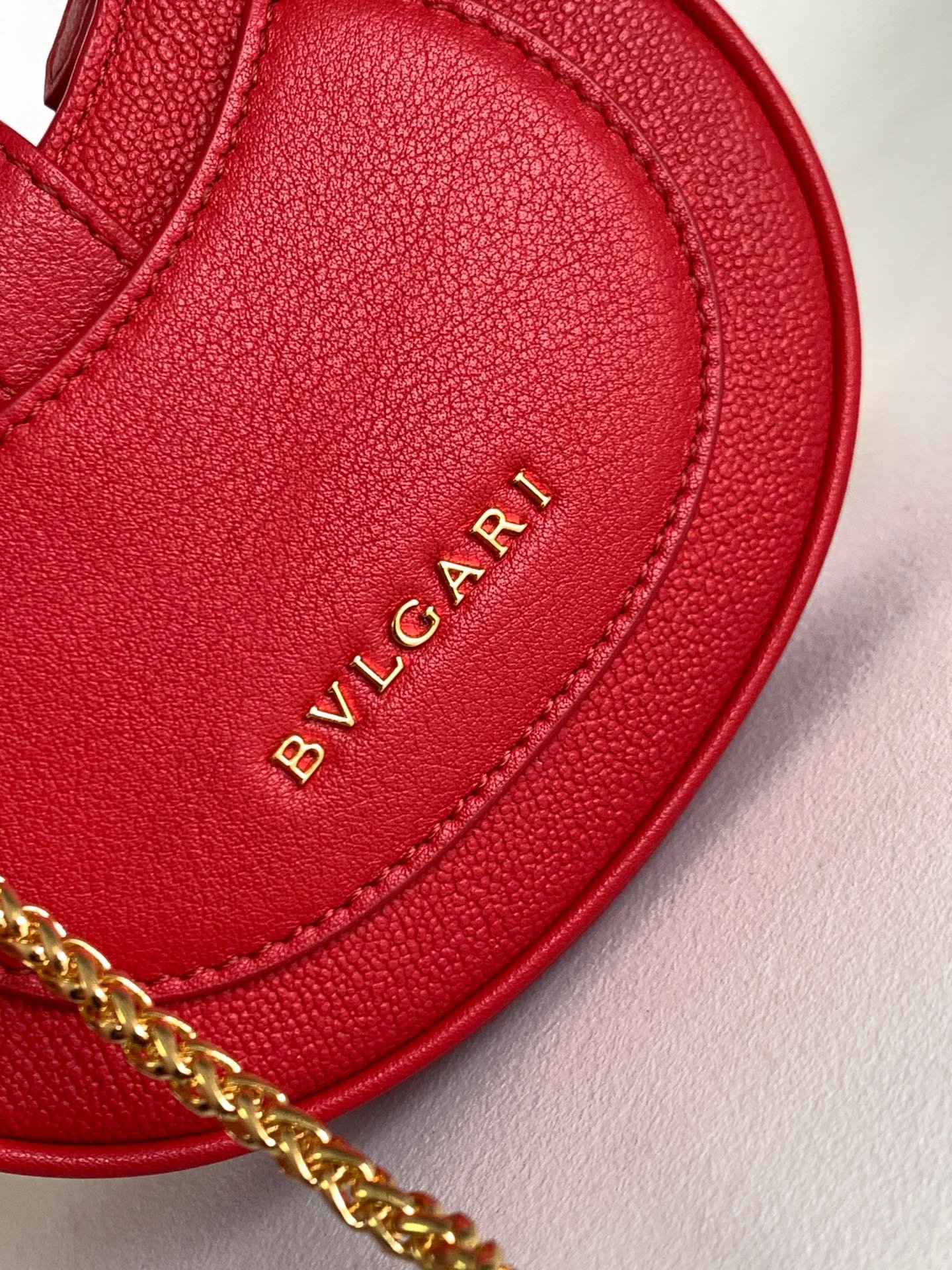 BVLGARI Serpenti Ellipse Mini Crossbody Bag Calf Leather Crescent Shoulder Bag with Snake Head Buckle High-End Purse for Women &ndash; Image 11