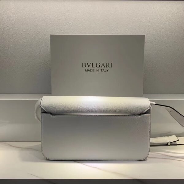 16 Bvlgari x Alexander Wang Collaboration Serpenti in Love Collection Mini Leather Shoulder Bag 26cm Calfskin Crossbody Bag with Iconic Snakehead Closure 4 Colors