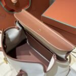 Loro Piana Loom L32 Bag 33cm Designer Canvas & Leather Tote Handbag Work & Travel Satchel with Detachable Pouch