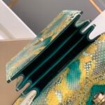 BVLGARI Serpenti Forever Luxury Python Leather Handbag 18cm Exclusive Multi-Color Exotic Shoulder Bag with Iconic Jewel Snakehead Closure BVLGARI Serpenti Forever Luxury Python Leather Handbag 18cm Exclusive Multi-Color Exotic Shoulder Bag with Iconic Jewel Snakehead Closure