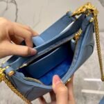 BVLGARI Serpenti Ellipse Small Crossbody Bag 20cm Calf Leather Crescent Hobo Shoulder Bag with Snakehead Closure BVLGARI Serpenti Ellipse Small Crossbody Bag 20cm Calf Leather Crescent Hobo Shoulder Bag with Snakehead Closure