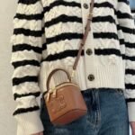 Celine Mini Vanity Case 9.5cm Shiny Calfskin with Triomphe Motif Leather Luxury Crossbody Bag 18