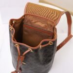 CELINE Triomphe Canvas Backpack Vintage Monogram Leather Bookbag in Mini and Large Sizes Rucksack 18