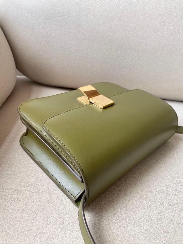 Celine Classic Box Bag 24cm Medium Liége Calfskin Crossbody Handbag 6 Colors – Image 6 Celine Classic Box Bag 24cm Medium Liége Calfskin Crossbody Handbag 6 Colors – Image 6