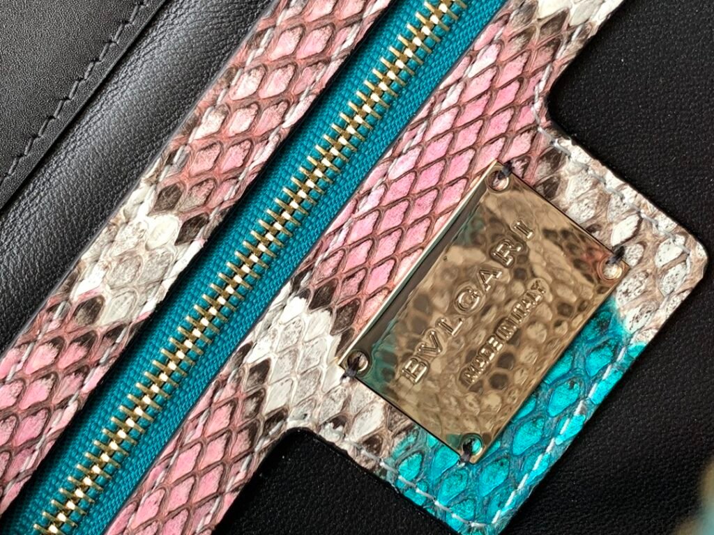 BVLGARI Serpenti Forever Python Skin Top Handle Bag VIP Custom Arctic Jade Psiche Rare Leather Shoulder Bag Crossbody Chain Flap Bag 2 Sizes – Image 15 BVLGARI Serpenti Forever Python Skin Top Handle Bag VIP Custom Arctic Jade Psiche Rare Leather Shoulder Bag Crossbody Chain Flap Bag 2 Sizes – Image 15