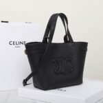 CELINE Small Anais Tote Bag 20.5cm Italian Calfskin Transformable Cuir Triomphe 2-Way Crossbody Bucket Bag 2