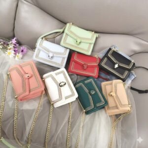BVLGARI Serpenti in Love Crossbody Bag 20cm Calfskin Leather Small Shoulder Bag 8 Colors BVLGARI Serpenti in Love Crossbody Bag 20cm Calfskin Leather Small Shoulder Bag 8 Colors