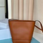 Celine Cuir Triomphe Small Bucket Bag 22x30cm Smooth Calfskin Leather Shoulder and Crossbody Handbag for Women 20