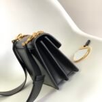 BVLGARI Serpenti Forever Lambskin Crossbody Bag 20cm Luxury Iconic Snakehead Shoulder Bag with Detachable Wide Strap