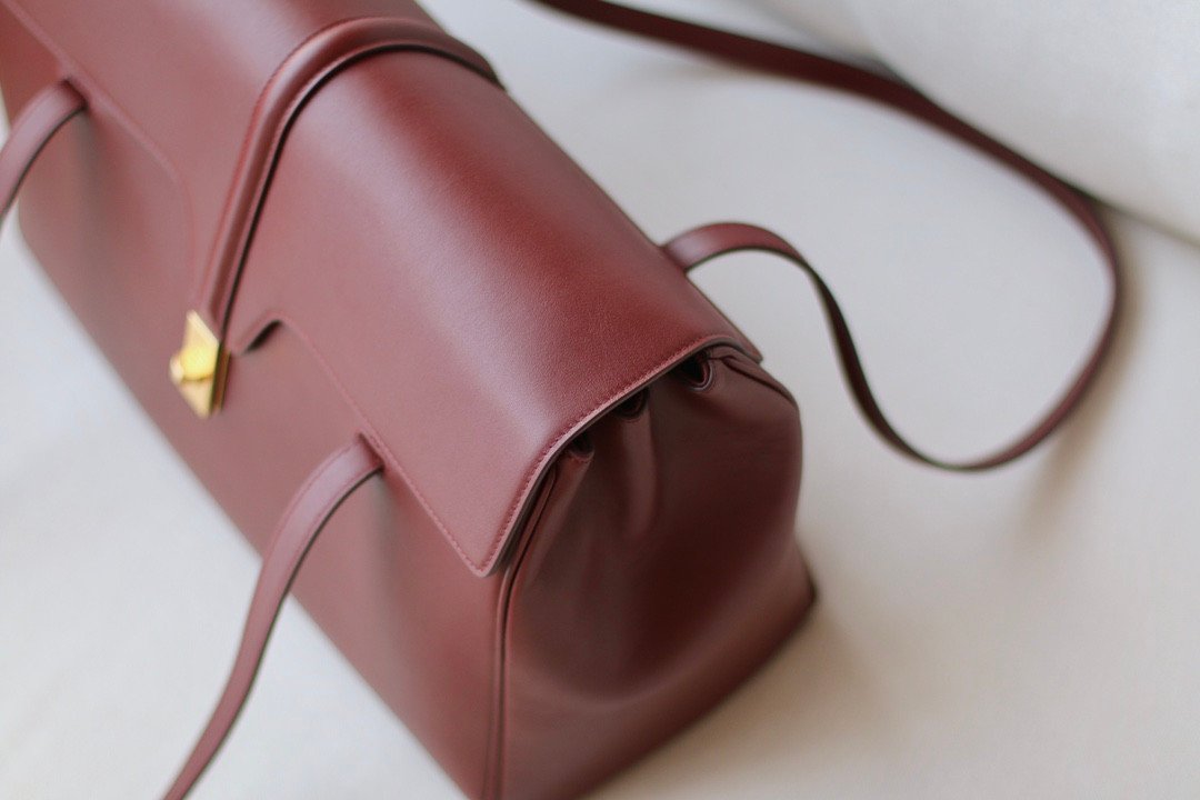 CELINE Large Soft 16 Shoulder Bag 38cm Calfskin Leather Tote & Designer Work Bag for Women 24