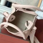 Loro Piana Medium Bale Bag Grained Calfskin Minimalist Bucket Bag with Detachable Shoulder Strap 6 Colors