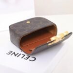 CELINE Triomphe Mini Flap Bags 11cm Luxury Small Crossbody Purse in Calfskin 3 Colors 25