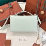 Loro Piana Extra Bag 27 Premium Calfskin Handbag with Steel Hardware Timeless Quiet Luxury Top-Handle Bag 4 Colors Loro Piana Extra Bag 27 Premium Calfskin Handbag with Steel Hardware Timeless Quiet Luxury Top-Handle Bag 4 Colors
