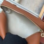 Loro Piana Extra Pocket L23.5 Grain Leather Backpack 22x23cm Quiet Luxury Minimalist Designer Handbag for Women
