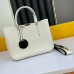 BVLGARI Style Luxury Two-Piece Tote Bag Set Premium Palm Leather Handbag with Removable Pouch BVLGARI Style Luxury Two-Piece Tote Bag Set Premium Palm Leather Handbag with Removable Pouch