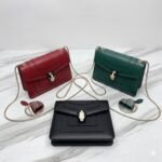 Bvlgari Serpenti Forever Calfskin Shoulder Bag with Single Chain Strap Small 20cm 3 Colors Bvlgari Serpenti Forever Calfskin Shoulder Bag with Single Chain Strap Small 20cm 3 Colors