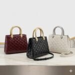 BVLGARI Serpentine Duo Tote Bag 21.5cm Designer Quilted Patent Leather Evening Bag with Snake Handles BVLGARI Serpentine Duo Tote Bag 21.5cm Designer Quilted Patent Leather Evening Bag with Snake Handles