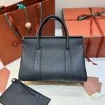 Loro Piana Loom L32 Handbag 33cm Tender Calfskin Luxury Designer Tote Bag with Gold Padlock & Removable Pouch