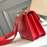 Bvlgari Serpenti Forever Maxi Chain Crossbody Bag 25cm Calf Leather Shoulder Handbag with Snakehead Closure 4 Colors Bvlgari Serpenti Forever Maxi Chain Crossbody Bag 25cm Calf Leather Shoulder Handbag with Snakehead Closure 4 Colors
