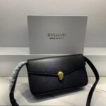 Bvlgari x Alexander Wang Collaboration Serpenti in Love Collection Mini Leather Shoulder Bag 26cm Calfskin Crossbody Bag with Iconic Snakehead Closure 4 Colors Bvlgari x Alexander Wang Collaboration Serpenti in Love Collection Mini Leather Shoulder Bag 26cm Calfskin Crossbody Bag with Iconic Snakehead Closure 4 Colors