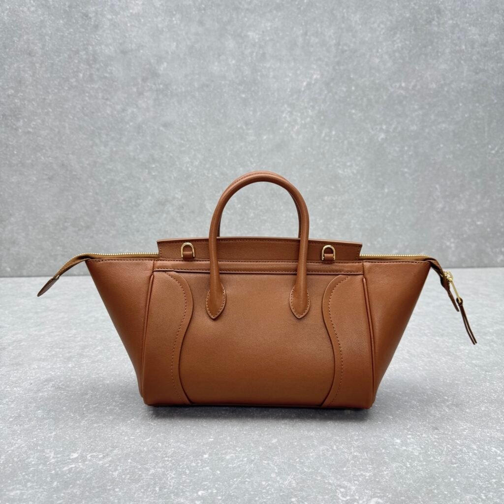 CELINE Paris New Luggage Bag 37cm Modern Revival of the Iconic Smile Bag – Image 2