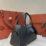 Loro Piana Needle Small Bag 5 Colors 31cm Premium Leather Handbag with Adjustable Strap and Internal Pouch Loro Piana Needle Small Bag 5 Colors 31cm Premium Leather Handbag with Adjustable Strap and Internal Pouch