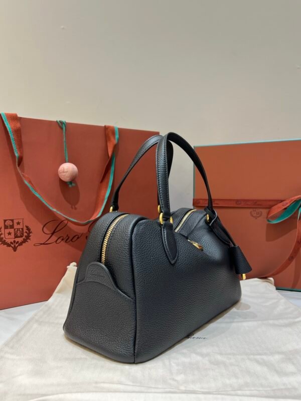 3 Loro Piana Needle Small Bag 5 Colors 31cm Premium Leather Handbag with Adjustable Strap and Internal Pouch