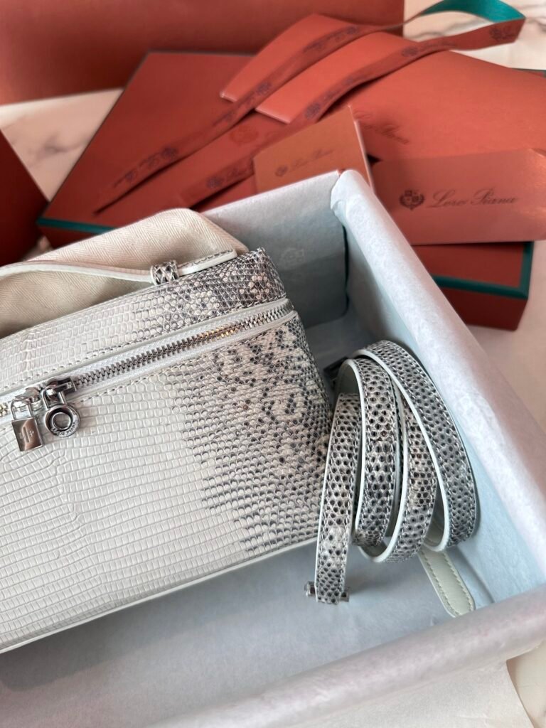 Loro Piana Extra Pocket L19 Himalayan Lizard Skin Bag Exclusive High-End Customization – Image 3