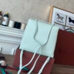Loro Piana Extra Pocket L23.5 Grain Leather Backpack 22x23cm Quiet Luxury Minimalist Designer Handbag for Women