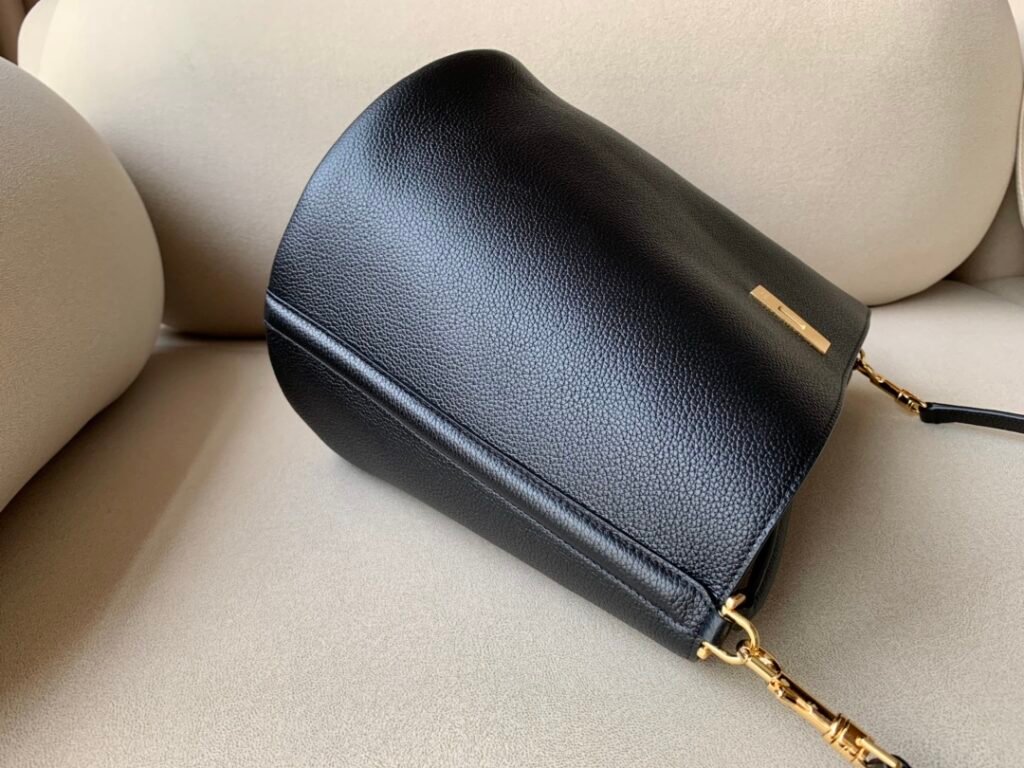CELINE 16 Bucket Bag 23x25cm Calfskin vs. Linen Jacquard 5 Colors Handbag &ndash; Image 9