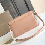 BVLGARI Serpenti Forever East-West Small Shoulder Bag 22cm Patent & Metallic Calf Leather Crossbody Handbag with Snakehead Closure BVLGARI Serpenti Forever East-West Small Shoulder Bag 22cm Patent & Metallic Calf Leather Crossbody Handbag with Snakehead Closure
