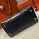 Loro Piana Loom L25 Handbag Grained Leather Designer Top Handle Bag with Crossbody Strap Loro Piana Loom L25 Handbag Grained Leather Designer Top Handle Bag with Crossbody Strap
