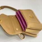 BVLGARI Serpenti Reverse Small Quilted Calfskin Top Handle Bag 20cm with Snake Metal Handle and Iconic Magnetic Chain Crossbody Strap BVLGARI Serpenti Reverse Small Quilted Calfskin Top Handle Bag 20cm with Snake Metal Handle and Iconic Magnetic Chain Crossbody Strap
