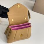 BVLGARI Serpenti Reverse Small Quilted Calfskin Top Handle Bag 20cm with Snake Metal Handle and Iconic Magnetic Chain Crossbody Strap BVLGARI Serpenti Reverse Small Quilted Calfskin Top Handle Bag 20cm with Snake Metal Handle and Iconic Magnetic Chain Crossbody Strap
