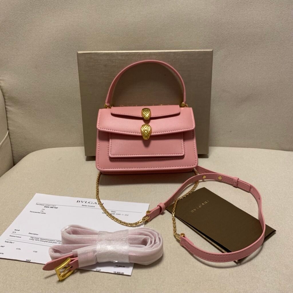 BVLGARI x Alexander Wang Serpenti Forever Belt Bag 7 Colors Luxury Leather Top Handle Crossbody Bag 18.5cm – Image 6 BVLGARI x Alexander Wang Serpenti Forever Belt Bag 7 Colors Luxury Leather Top Handle Crossbody Bag 18.5cm – Image 6