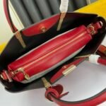 BVLGARI Style Luxury Two-Piece Tote Bag Set Premium Palm Leather Handbag with Removable Pouch BVLGARI Style Luxury Two-Piece Tote Bag Set Premium Palm Leather Handbag with Removable Pouch