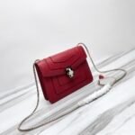 Bvlgari Serpenti Forever Calfskin Shoulder Bag with Single Chain Strap Small 20cm 3 Colors Bvlgari Serpenti Forever Calfskin Shoulder Bag with Single Chain Strap Small 20cm 3 Colors