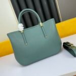 BVLGARI Style Luxury Two-Piece Tote Bag Set Premium Palm Leather Handbag with Removable Pouch BVLGARI Style Luxury Two-Piece Tote Bag Set Premium Palm Leather Handbag with Removable Pouch