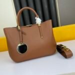 BVLGARI Style Luxury Two-Piece Tote Bag Set Premium Palm Leather Handbag with Removable Pouch BVLGARI Style Luxury Two-Piece Tote Bag Set Premium Palm Leather Handbag with Removable Pouch