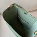CELINE Sangle Bucket Bag 23x33cm Soft Grained Calfskin Leather Large Shoulder Tote with Removable Wool Strap for Work and Travel 45