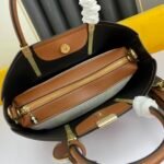 BVLGARI Style Luxury Two-Piece Tote Bag Set Premium Palm Leather Handbag with Removable Pouch BVLGARI Style Luxury Two-Piece Tote Bag Set Premium Palm Leather Handbag with Removable Pouch