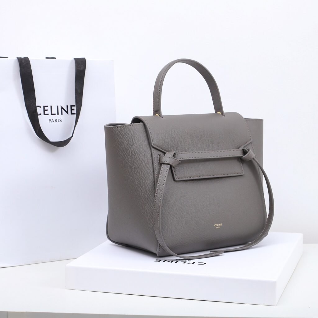 Celine Belt Bag Nano Micro Sizes Calfskin Leather Handbag Luxury Crossbody Bag 3 Colors 20cm 24cm &ndash; Image 8